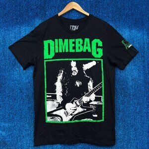 Dimebag Rock Guitar T-Shirt Size Large